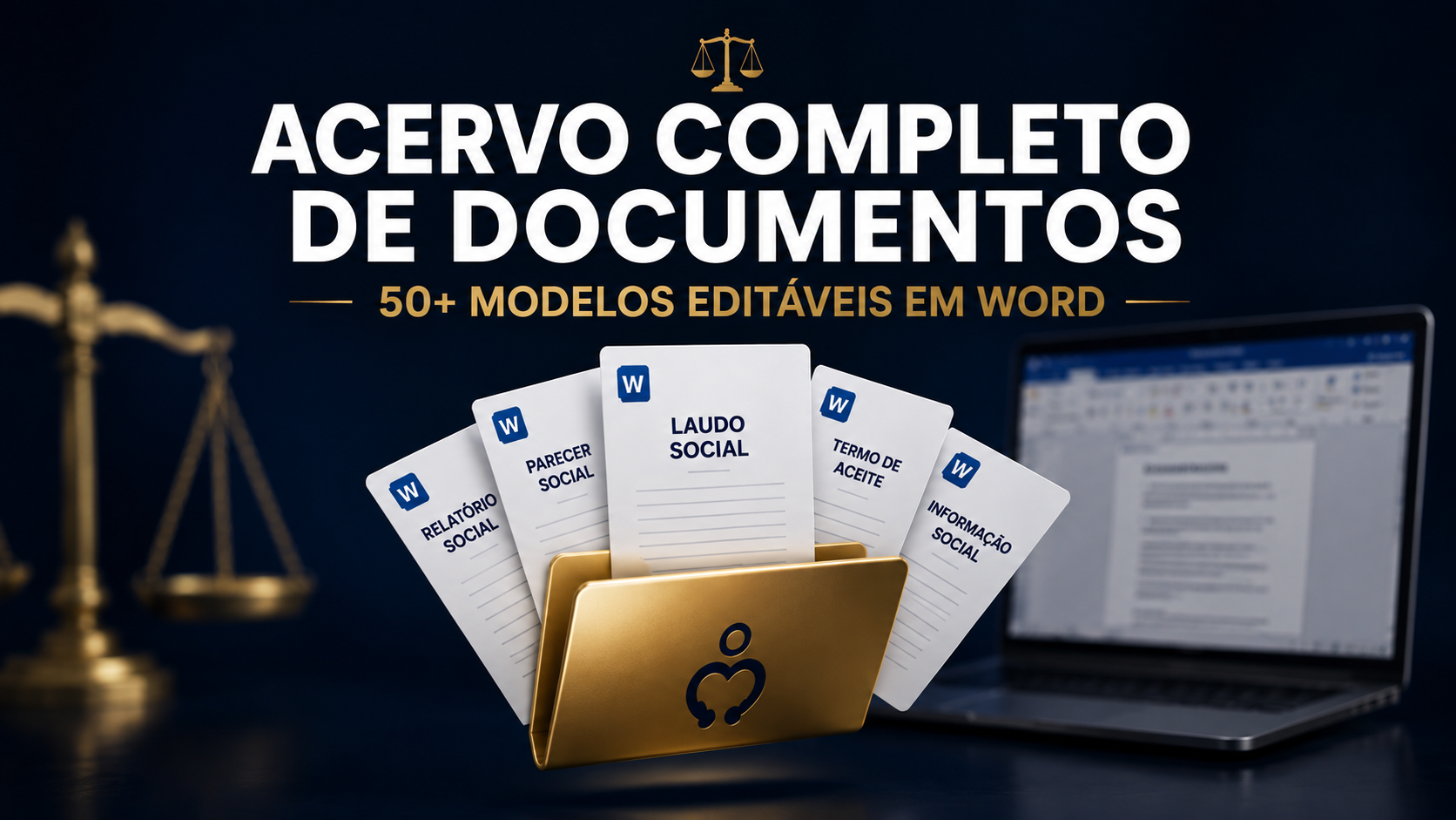 Biblioteca Completa de Documentos para Assistente Social