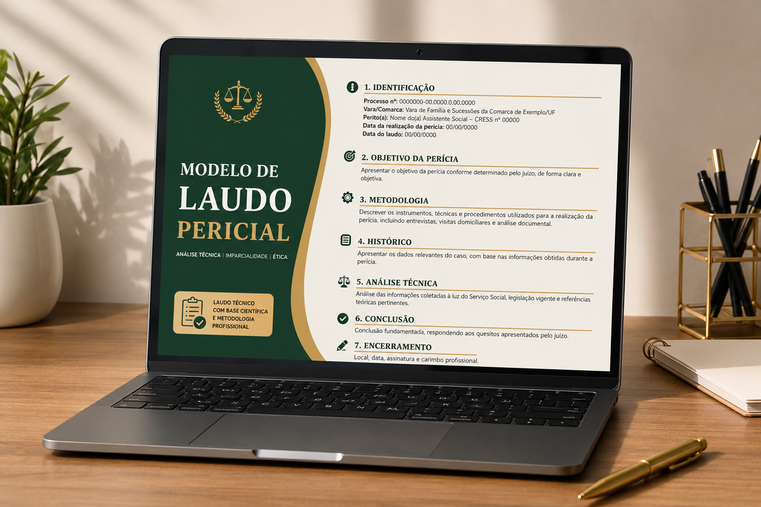 Modelo de Laudo Pericial
